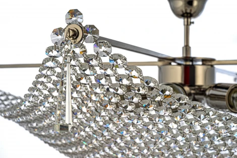 Потолочная люстра Arti Lampadari Roma E 1.3.80.501 N (220V, хрусталь)