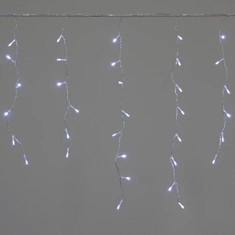 Гирлянда светодиодная с контроллером Бахрома 5 х 0,6 м Sneha A-056 WT