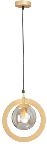 Подвесной светильник V2955-8/1S (220V, шар, кольцо)