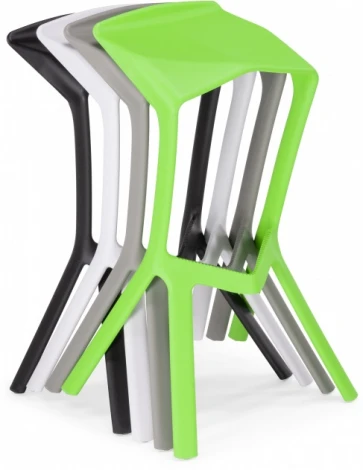 Барный стул Woodville Mega grey