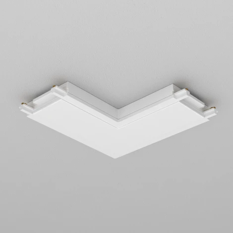 Конектор питания угловой Radity белый (магнитный) Maytoni Technical TRA084CL-11W