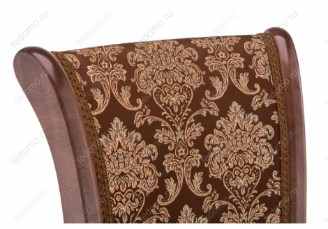 Деревянный стул Woodville Фабиано орех / шоколад комби 318611