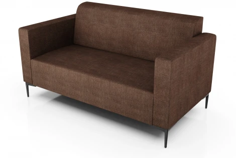 Диван Arsko Ник темно-коричневая рогожка