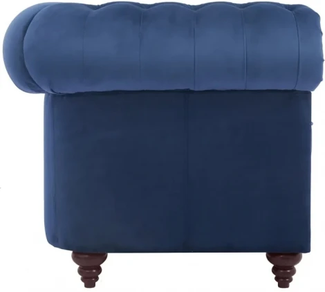 Кресло Chester Classic ОГОГО (арт.665408), (Ткань/Синий)
