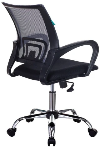 Кресло Бюрократ CH-695SL темно-серый TW-04 сиденье черный TW-11 крестовина хром УТ000005438