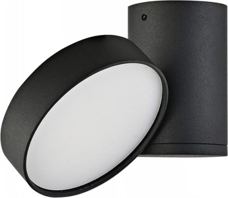 Спот Donolux Luna DL18811/9W Black R (LED, 220V, круглые)