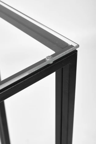 Консольный стол AllConsoles 1073-CB clear черный муар