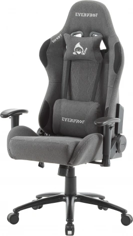 Геймерское кресло Everprof Ghost Ткань Серый арт.EP Ghost F Grey