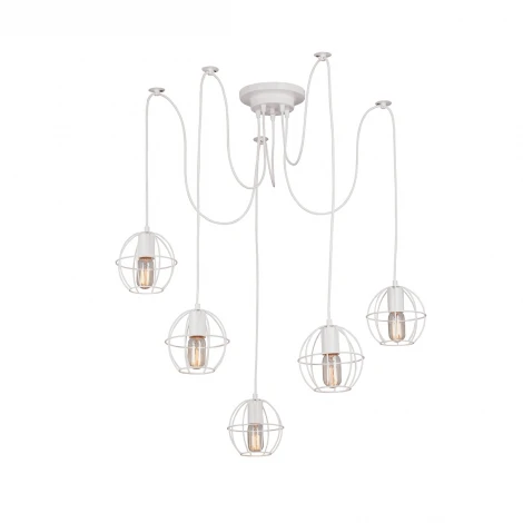 Подвесная люстра Vitaluce V4885-0/5S (220V, на проводе, шарики)