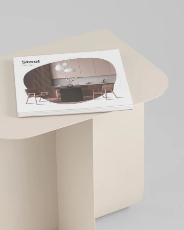 Журнальный столик Stool Group Laure металл светло-серый УТ000041897