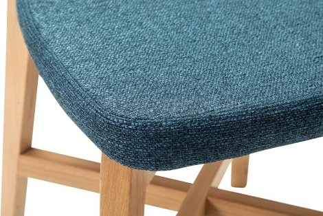 Стул Frank Pro БлюАрт/Натуральный бук R-Home арт.400010986h