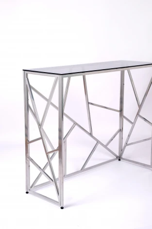 Консольный стол AllConsoles 1051-CS grey серебряный