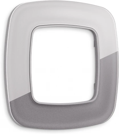 Рамка Ambrella Volt OMEGA Radian (Сталь Стекло органическое) 1-ая OF320501