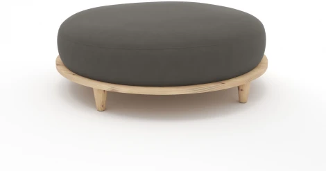 Пуф Arsko Сканди 4 каменный велюр