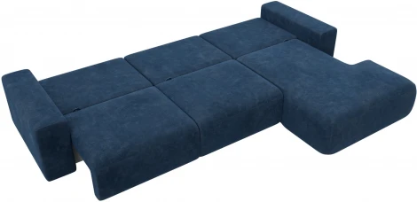 Диван угловой Лига-036 НПБ Классик Лонг правый угол Лига Диванов (Велюр) арт.127787