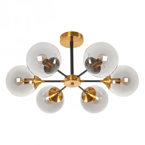 Потолочная люстра на штанге MyFar Fisher MR1741-6C (220V)