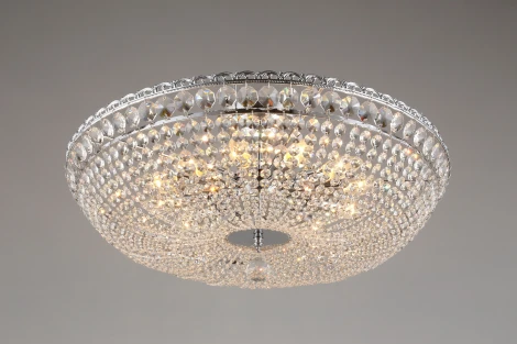 Потолочная люстра на штанге хрустальная Wiga APL.758.07.12