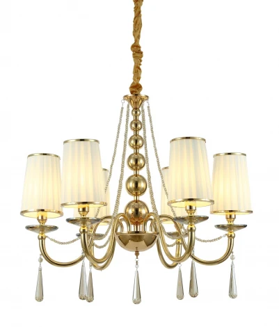 Подвесная люстра Lumina Deco Fabione LDP 1200-6 F.GD
