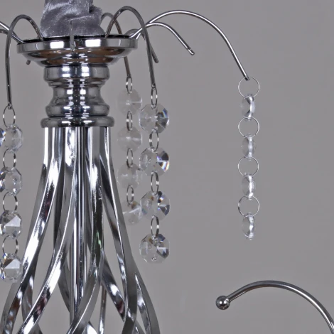 Подвесная люстра Reluce 02349-0.4-05 CR+CL (220V, на цепи)