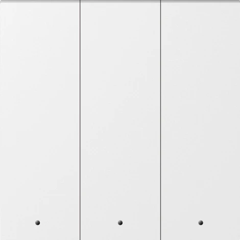 Клавиша 3-я с подсветкой, матовый белый Donel A07 DE28333