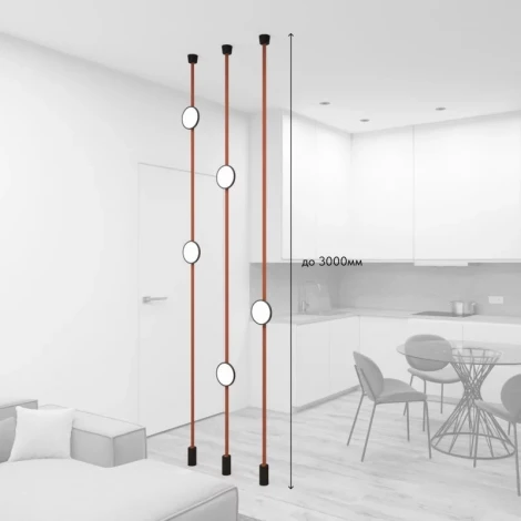 Комплект ременной трековой системы Belty Denkirs Belty Set DK55SET19-01-BR (LED, 48V)