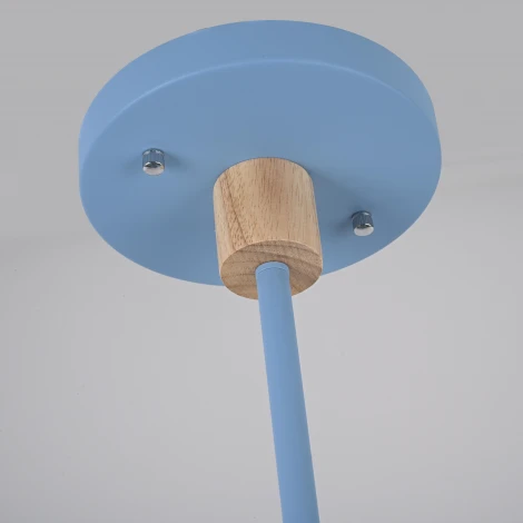 Потолочная люстра Wi-Fi на штанге Turna Dbl L6 Blue By ImperiumLoft Turna-Dbl01 (LED, 220V, голосовое управление, умный дом - Алиса)