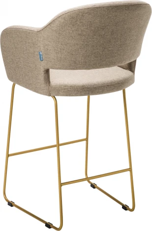 Стул полубар R-Home Oscar Браун/ЛинкЗолот