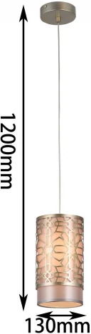 Подвесной светильник F-Promo Arabesco 2912-1P (220V, на проводе, круглые)