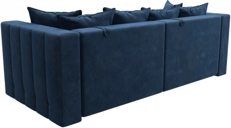 Диван прямой Лига-052 НПБ Лига Диванов (Велюр) арт.128767