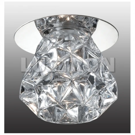 Встраиваемый точечный светильник Novotech Crystal 369673