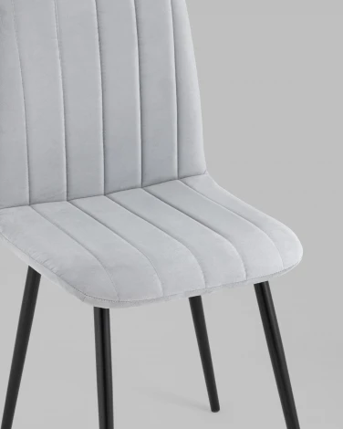 Стул Stool Group Easy велюр светло-серый УТ000034884