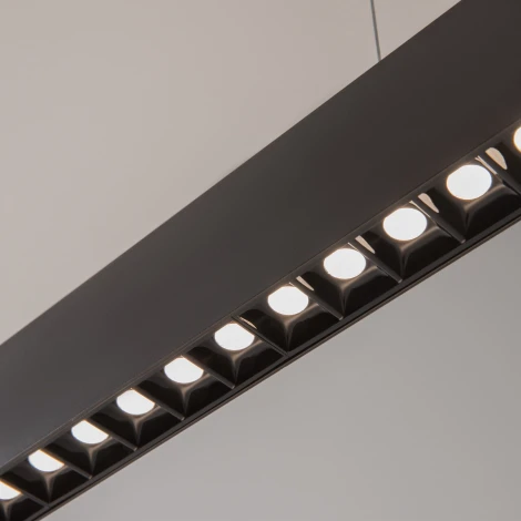 Подвесной линейный светильник Points 4000K 1x40Вт 25° LED Maytoni Technical P050PL-L40B4K (220V, на тросе)