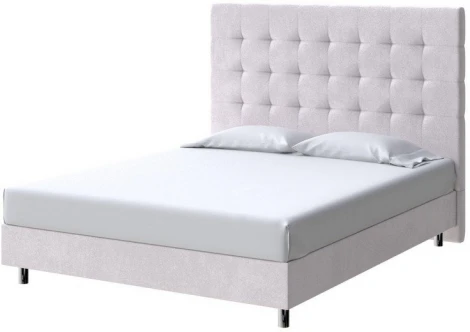 PROxSON Кровать Madrid Boxspring Standart (Ткань: Велюр Casa Лунный) 160x200