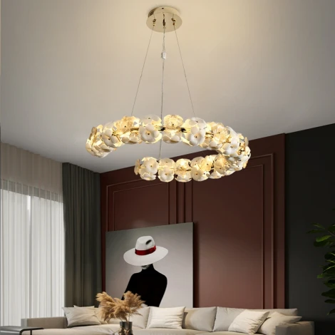 Подвесной светильник Cloyd Shambala 10823 с цветами