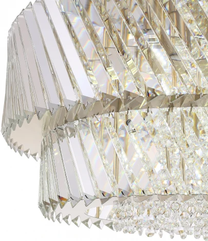 Подвесная люстра ST Luce Ritz SL6138.303.12 латунь/прозрачный E14 12*40W (220V, на цепи, круглые)