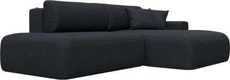 Диван угловой Лига-036 НПБ Модерн правый угол Лига Диванов (Замша) арт.127778