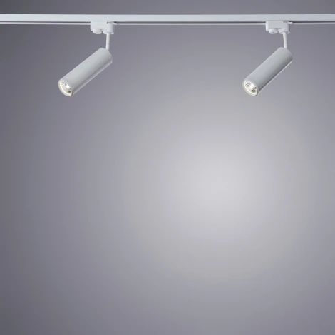 Трековый светильник Arte Lamp Periscopio A1412PL-1WH (LED, 220V, круглые)
