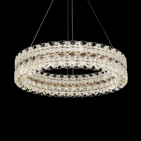 Подвесная люстра светодиодная с пультом с регулировкой цветовой температуры Modelux ML.8185.600 GD