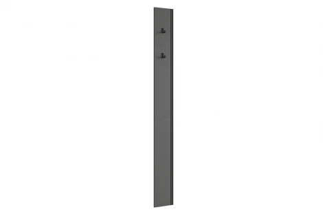 Прихожая "Мебельсон К21" (1150х353х1750) Mebelson (ЛДСП,Пластик,Металл,Зеркало,МДФ/Дуб крафт золотой,Графит,Черный) арт.ПК0021Мебельсон.3533