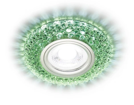 Встраиваемый точечный светильник Ambrella Декоративные Кристалл Лайт S291 GR