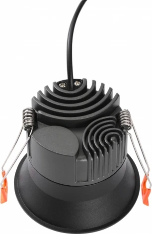 Встраиваемый светильник iLedex Mars 212-12W-D95-4000K-24DG-BK (220V, круглые)