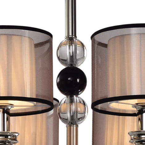 Подвесная люстра Lumien Hall Monelya LH1054/8H-NK-WT