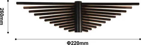 Настенный светильник Favourite Vingar 4381-1W (LED, 220V)