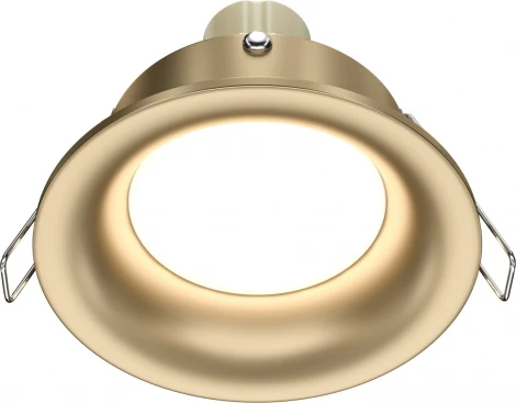 Встраиваемый светильник Slim GU10 1x50Вт Maytoni Technical DL027-2-01-MG (220V, круглые)