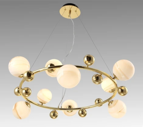Подвесной светильник Crystal Lux SALVADORE SP9H GOLD