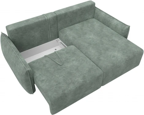 Диван угловой Лига-051 НПБ угол универсальный Лига Диванов (Велюр) арт.128718