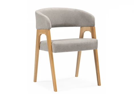 Обеденный стул Woodville Невада 1 ткань 231 / светлое дерево