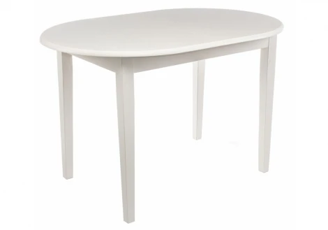 Обеденный стол из дерева Woodville Lugano butter white 1597