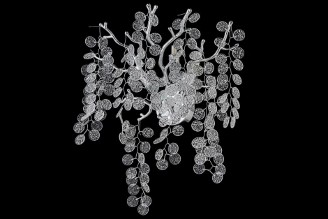 Бра хрустальное Dio D`arte Tavenna Nickel Tavenna H 2.40.102 N (220V)