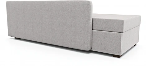 Диван-кровать Arsko Велес Угол правый рогожка серая